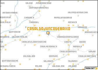 map of Casal do Junco de Baixo