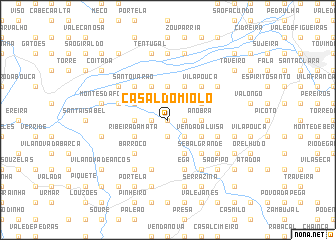 map of Casal do Miolo