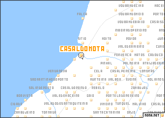 map of Casal do Mota