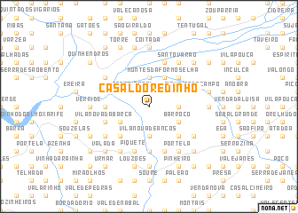 map of Casal do Redinho