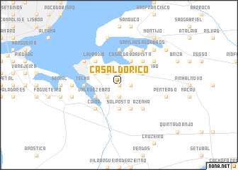 map of Casal do Rico