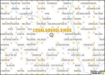 map of Casal dos Moleiros