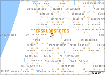 map of Casal dos Netos