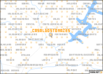 map of Casal dos Tomazes