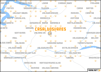 map of Casal dos Vares