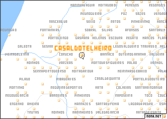 map of Casal do Telheiro