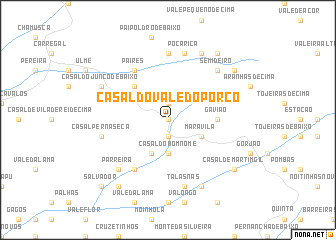 map of Casal do Vale do Porco