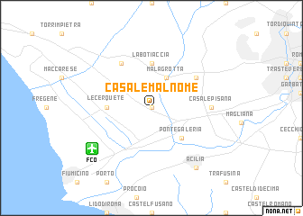 map of Casale Malnome