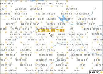 map of Casal Estime