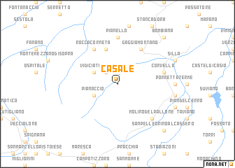 map of Casale