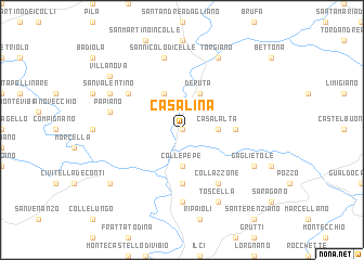 map of Casalina