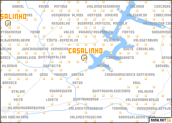 map of Casalinho