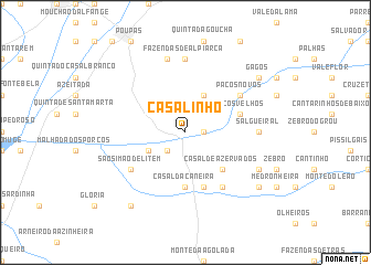 map of Casalinho