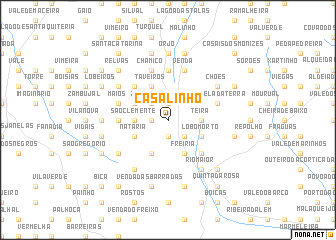 map of Casalinho