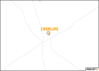 map of Casalins
