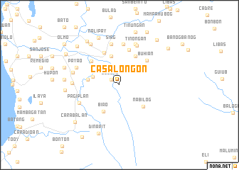 map of Casalongon