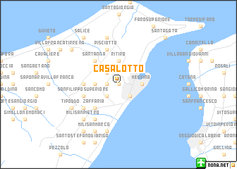 map of Casalotto