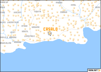 map of Ca Salo