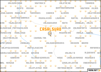 map of Casal Suão