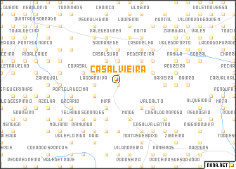 map of Casal Vieira