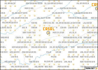 map of Casal