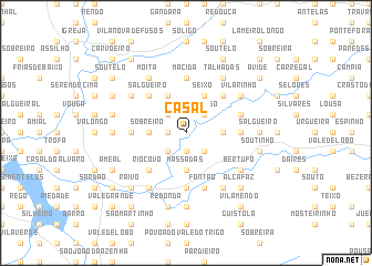 map of Casal