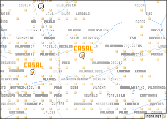 map of Casal
