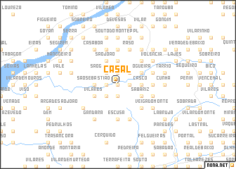 map of Casal