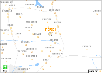 map of Casal