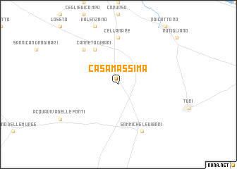 map of Casamassima