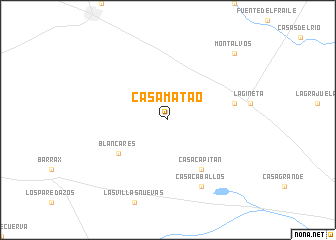 map of Casa Matao