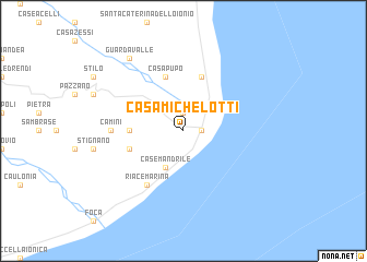 map of Casa Michelotti