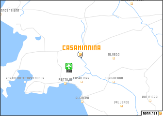 map of Casa Minnina