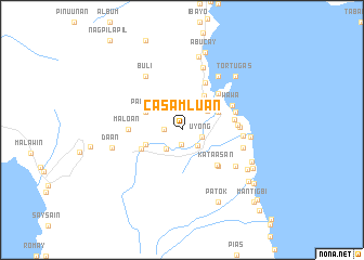 map of Casamluan