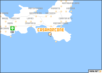 map of Casa Morcone