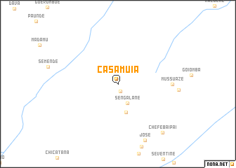 map of Casamuia