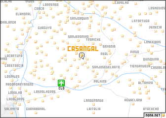 map of Casangal