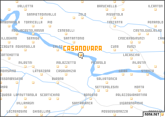 map of Casa Novara