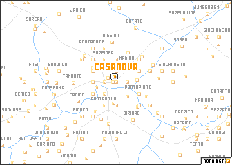 map of Casa Nova