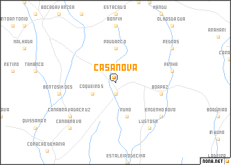 map of Casa Nova