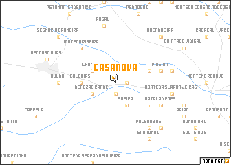 map of Casa Nova