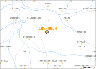 map of Casanova