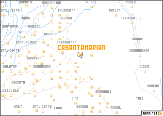 map of Casantamarian