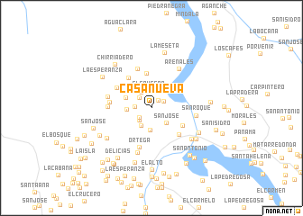 map of Casanueva
