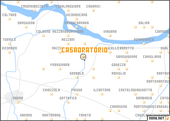 map of Casa Oratorio