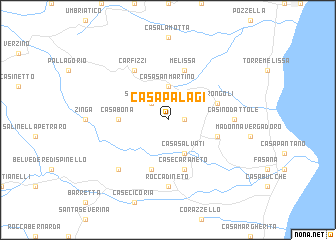 map of Casa Palagi