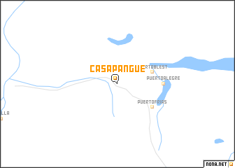 map of Casa Pangue