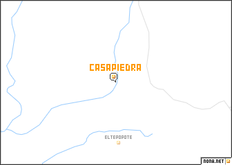 map of Casa Piedra