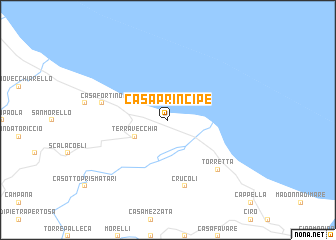 map of Casa Principe