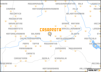 map of Casaprota